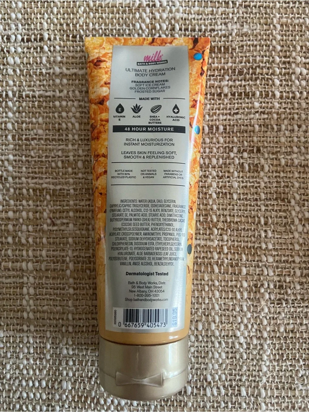 Brand new Bath and body! Body wash & body cream (cereal milk soft serve scent)